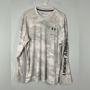 Under Armour Iso Chill Heatgear Long Sleeve Tee. Loose Fit. Lightweight. Size L.